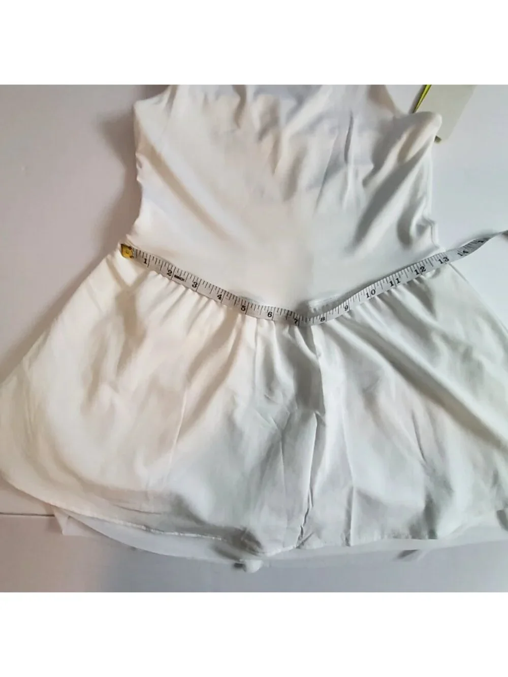 All In Motion Girls White Sleeveless Dress With Built-In Shorts Size S - Picture 8 of 9